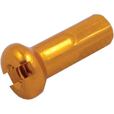 DT Swiss Spoke Nipple Alloy 14G 2.0mm Gold Box/100