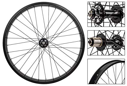 WHEEL MASTER WHL PR 26x4.0 WEI DHL80 BK 32 OR8 8/9sp 6B SEAL BK 135/170mm DTI2.0BK **FRONT WHEEL IS FRONT DISC COMPATIBLE ONLY**